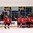 ST. CATHARINES, CANADA - JANUARY 11: Switzerland players celebrate after a 6-0 preliminary round win over France at the 2016 IIHF Ice Hockey U18 Women's World Championship. (Photo by Jana Chytilova/HHOF-IIHF Images)

